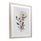 Stupell Industries Simple Pressed Flowers Framed Print Under Glass, design by Lettered and Lined